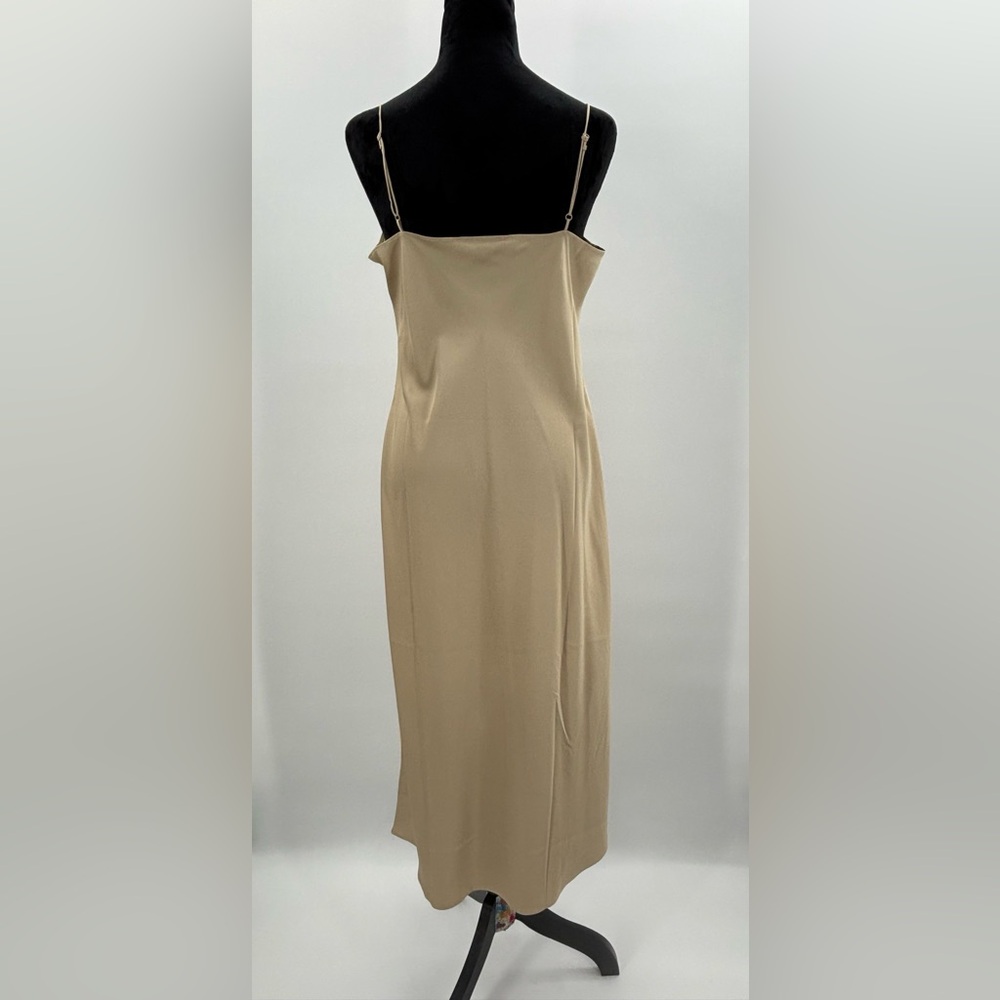 J Crew Gwyneth slip dress in luster charmeuse size 4 BV496 NWT‎ flaw - Picture 6 of 13